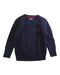 A Navy Knit Sweaters from Polo Ralph Lauren in size 6T for boy. (Front View)