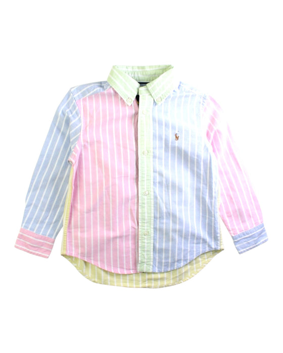 A Multicolour Long Sleeve Shirts from Ralph Lauren in size 3T for boy. (Front View)