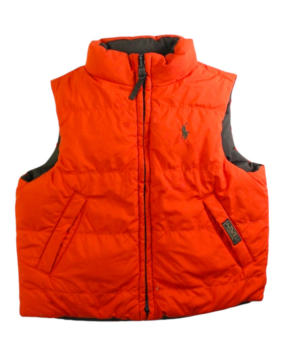 A Black Outerwear Vests from Polo Ralph Lauren in size 2T for boy. (Back View)