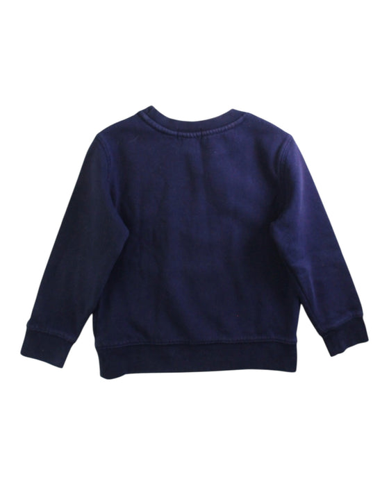 A Navy Crewneck Sweatshirts from Polo Ralph Lauren in size 4T for boy. (Back View)