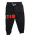 A Black Sweatpants from Polo Ralph Lauren in size 4T for boy. (Front View)
