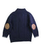A Navy Cardigans from Chickeeduck in size 4T for boy. (Back View)