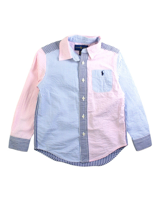 A Multicolour Long Sleeve Shirts from Ralph Lauren in size 4T for boy. (Front View)