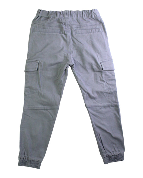 A Grey Sweatpants from Chickeeduck in size 5T for boy. (Back View)