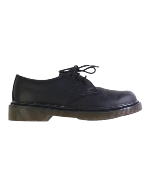A Black Dress Shoes from Dr. Martens in size 7Y for boy. (Front View)
