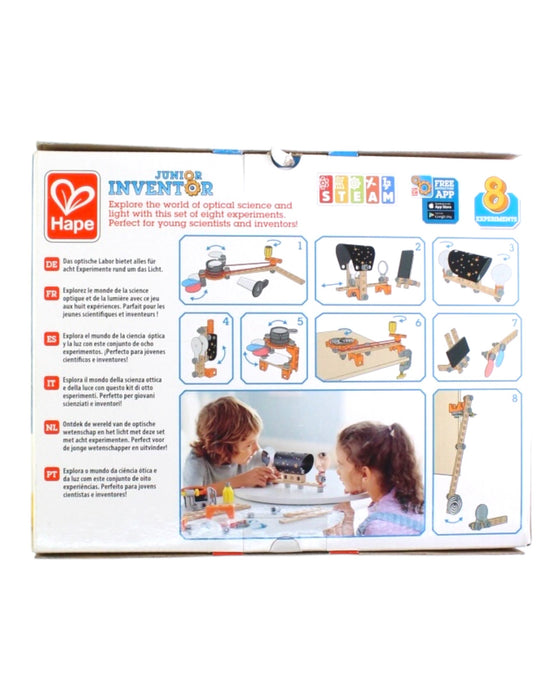 A Multicolour Educational Games & Activity Sets from Hape in size 4T for neutral. (Back View)