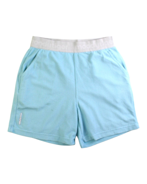 A Blue Shorts from Moody Tiger in size 7Y for boy. (Front View)