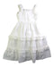 A White Sleeveless Dresses from Nicholas & Bears in size 6T for girl. (Front View)