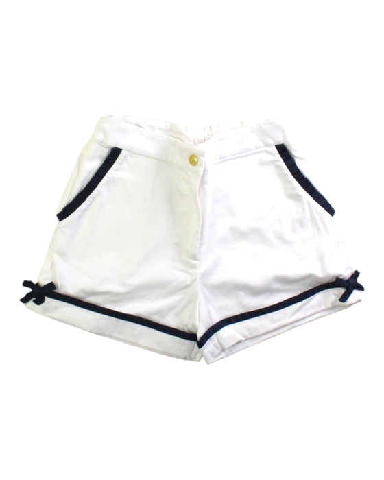 A White Shorts from Nicholas & Bears in size 8Y for girl. (Front View)