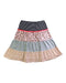 A Multicolour Long Skirts from Momonittu in size 6T for girl. (Front View)
