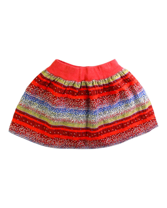 A Multicolour Short Skirts from Kingkow in size 8Y for girl. (Front View)