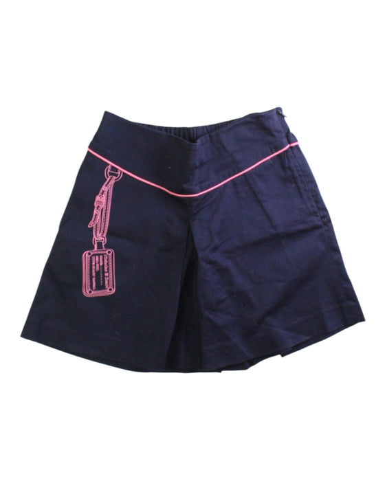 A Black Shorts from Nicholas & Bears in size 6T for girl. (Front View)