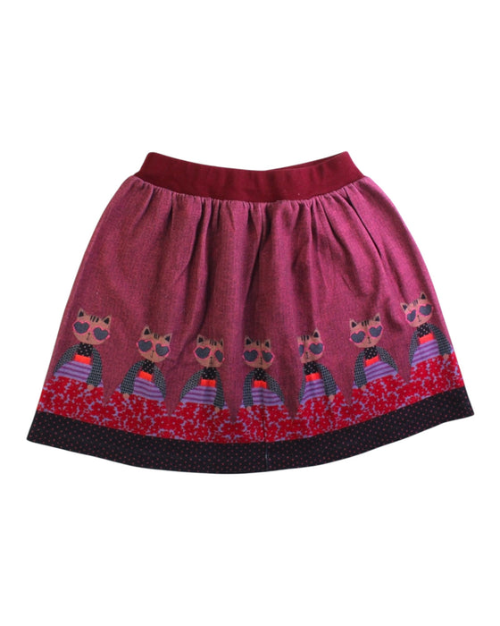 A Pink Short Skirts from Momonittu in size 12Y for girl. (Back View)