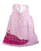 A Multicolour Sleeveless Dresses from La Compagnie des Petits in size 6T for girl. (Front View)