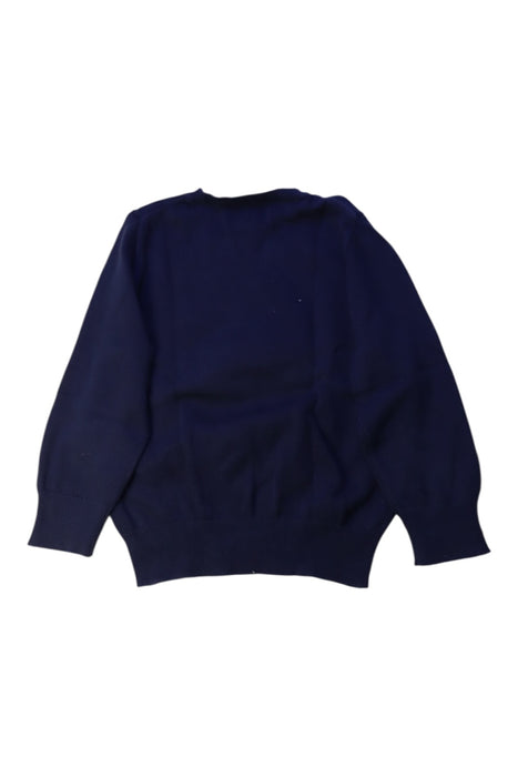 A Navy Knit Sweaters from Polo Ralph Lauren in size 3T for boy. (Back View)