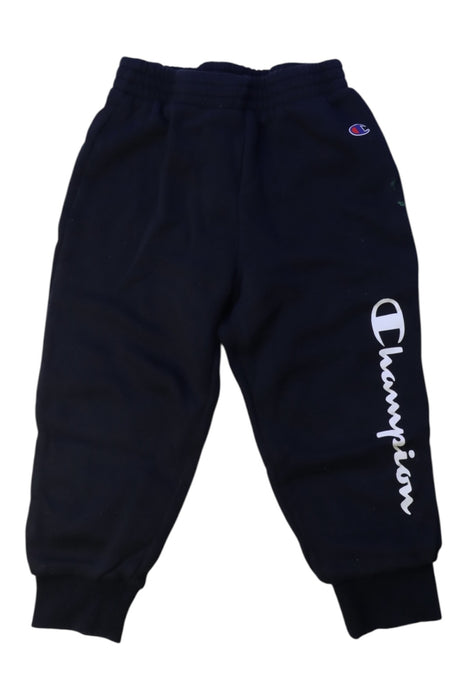 A Black Sweatpants from Champion in size 3T for boy. (Front View)