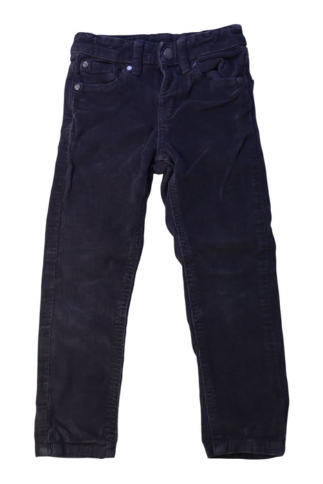 A Navy Casual Pants from Mayoral in size 3T for boy. (Front View)