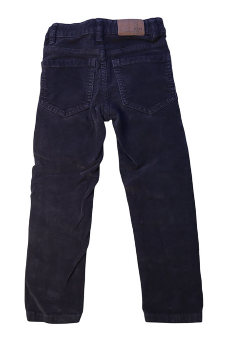 A Navy Casual Pants from Mayoral in size 3T for boy. (Back View)