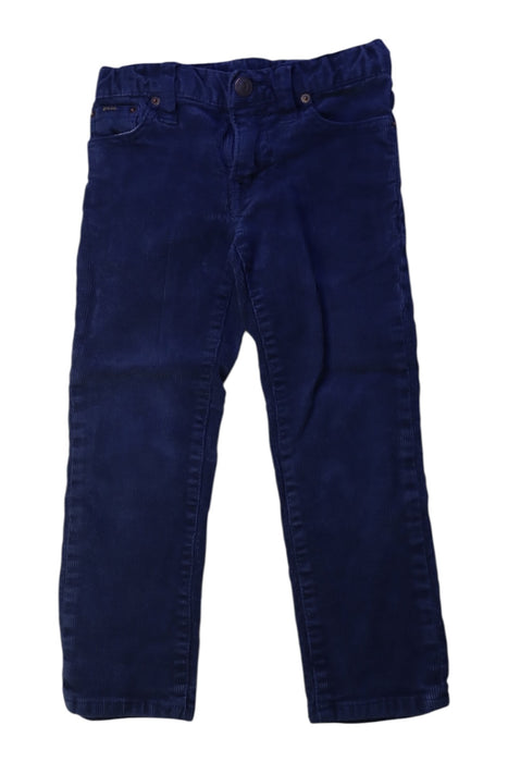 A Navy Casual Pants from Polo Ralph Lauren in size 3T for boy. (Front View)