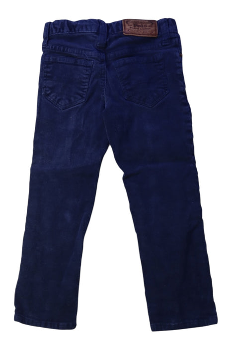 A Navy Casual Pants from Polo Ralph Lauren in size 3T for boy. (Back View)