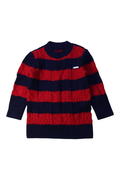 A Navy Knit Sweaters from Ferrari in size 2T for boy. (Front View)