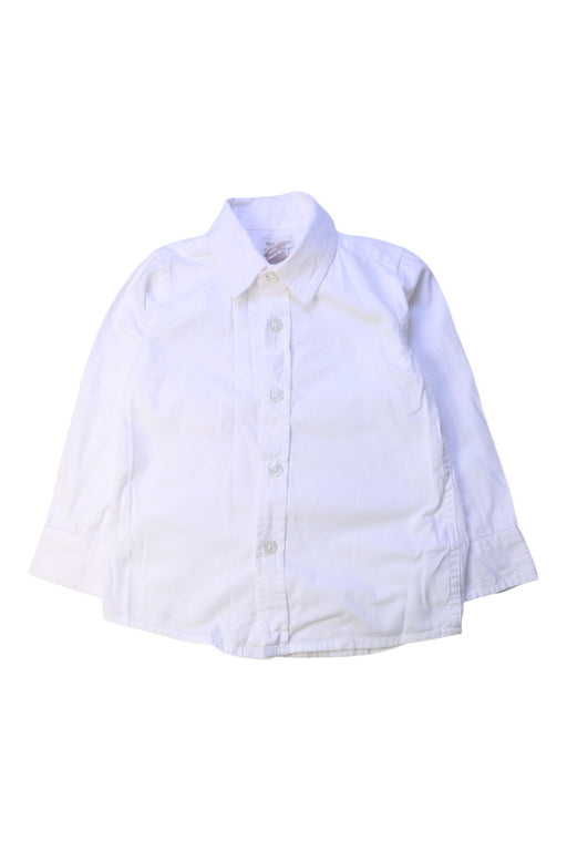 A White Long Sleeve Shirts from Monsoon in size 2T for boy. (Front View)