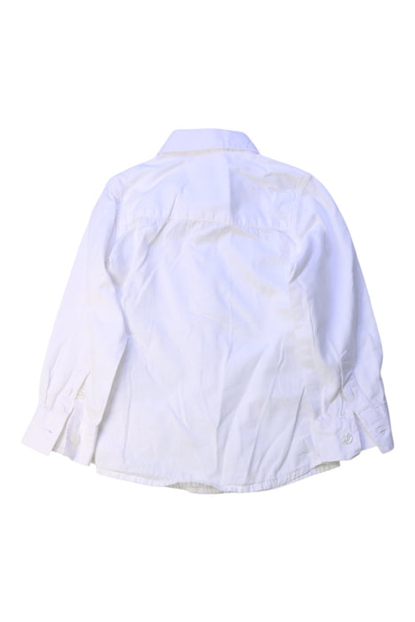 A White Long Sleeve Shirts from Monsoon in size 2T for boy. (Back View)