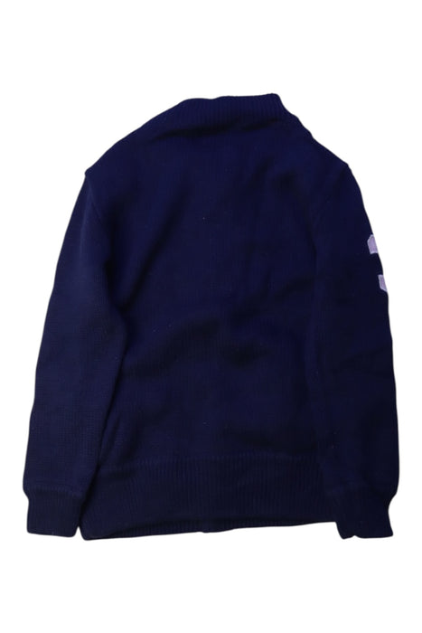 A Navy Lightweight Jackets from Polo Ralph Lauren in size 5T for boy. (Back View)