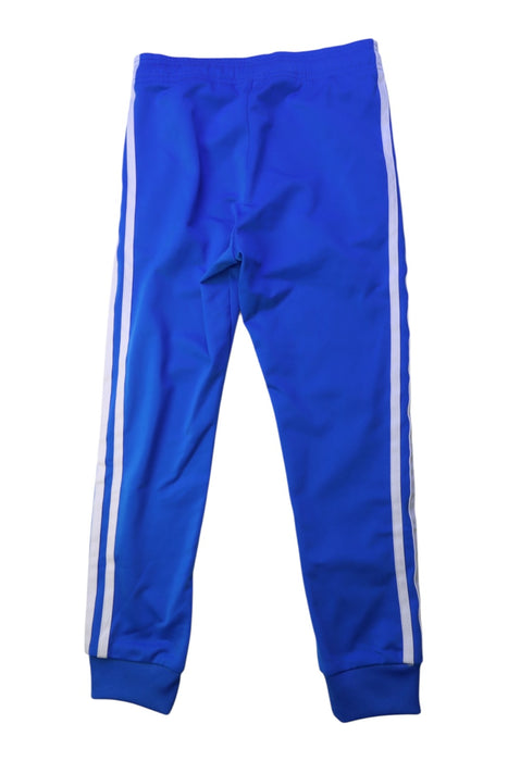 A Blue Sweatpants from Adidas in size 7Y for boy. (Back View)