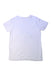 A White Short Sleeve T Shirts from Kingkow in size 8Y for boy. (Back View)