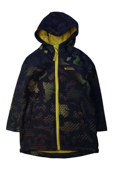 A Multicolour Rain Jackets from Mountain Warehouse in size 7Y for boy. (Front View)