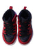 A Red Sneakers from Air Jordan in size 4T for boy. (Back View)