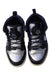 A Black Sneakers from Air Jordan in size 5T for girl. (Back View)