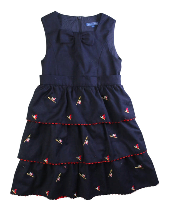 A Navy Sleeveless Dresses from Nicholas & Bears in size 4T for girl. (Front View)