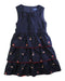 A Navy Sleeveless Dresses from Nicholas & Bears in size 4T for girl. (Front View)