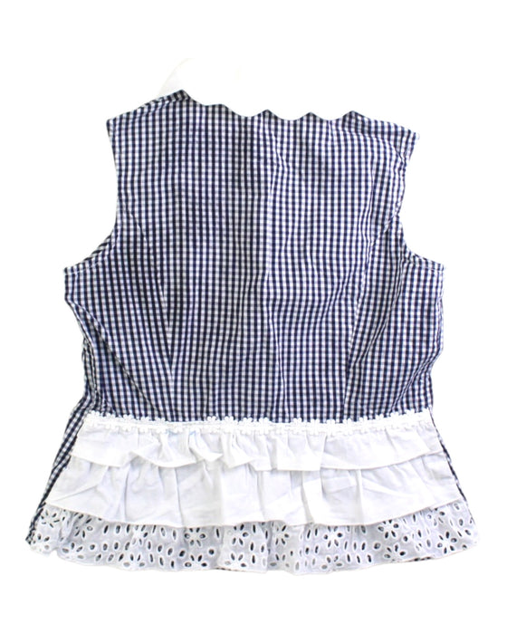 A Blue Sleeveless Shirts from Nicholas & Bears in size 6T for girl. (Back View)