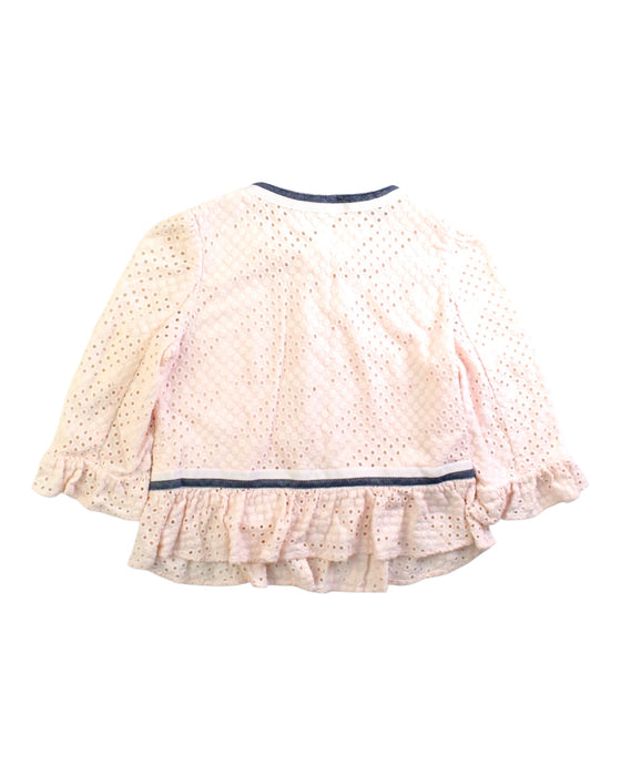 A Pink Lightweight Jackets from Nicholas & Bears in size 8Y for girl. (Back View)