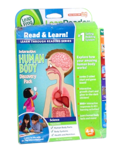 A Green Educational Games & Activity Sets from Leapfrog in size 4T for neutral. (Front View)