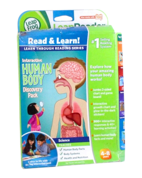 A Green Educational Games & Activity Sets from Leapfrog in size 4T for neutral. (Front View)