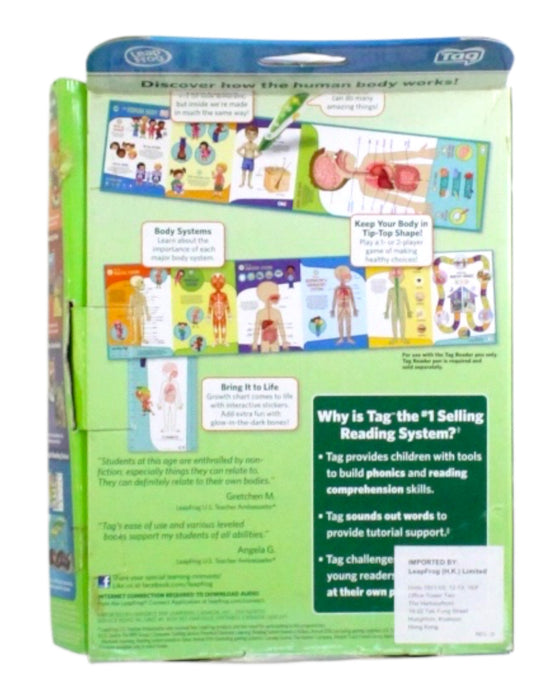 A Green Educational Games & Activity Sets from Leapfrog in size 4T for neutral. (Back View)