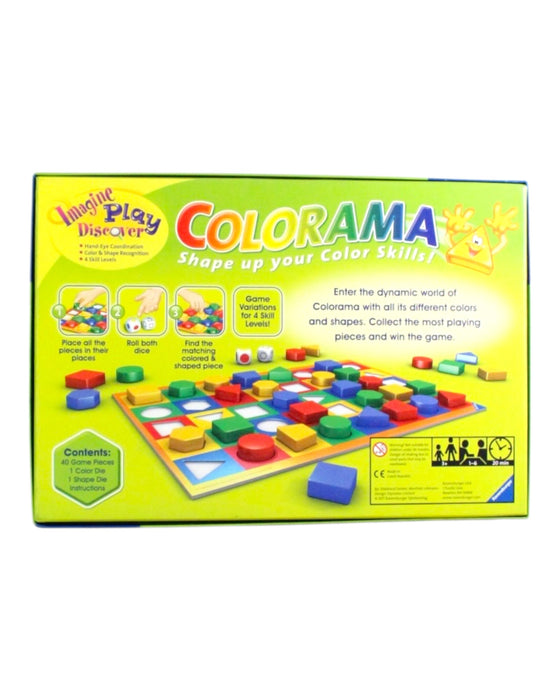 A Multicolour Board Games & Puzzles from Ravensburger in size 3T for neutral. (Back View)