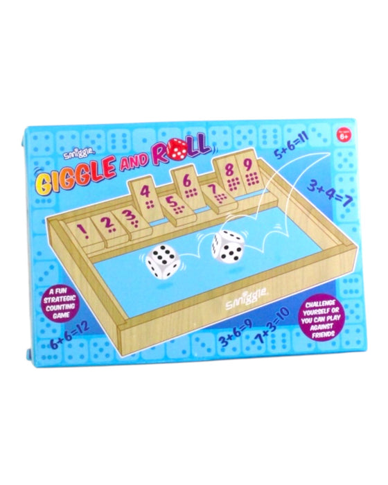 A Blue Board Games & Puzzles from Smiggle in size 6T for neutral. (Front View)