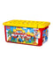 A Red Lego & Building Blocks from Mega Bloks in size 12-18M for neutral. (Front View)
