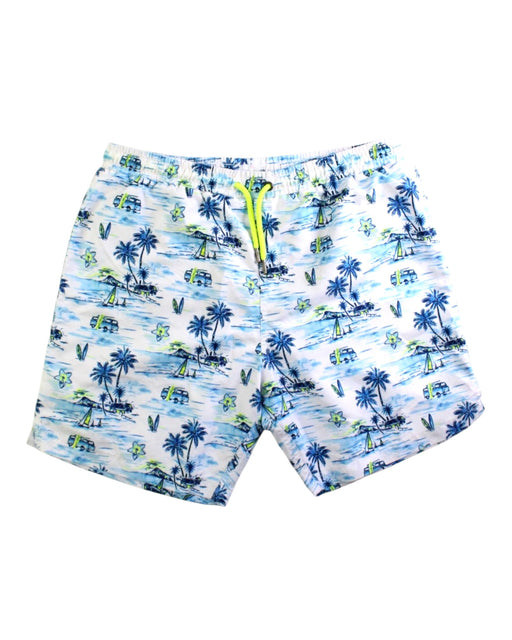 A Blue Swim Shorts from Sunuva in size 13Y for boy. (Front View)