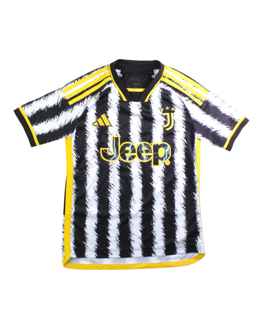 A Black Active Tops from Adidas in size 10Y for boy. (Front View)