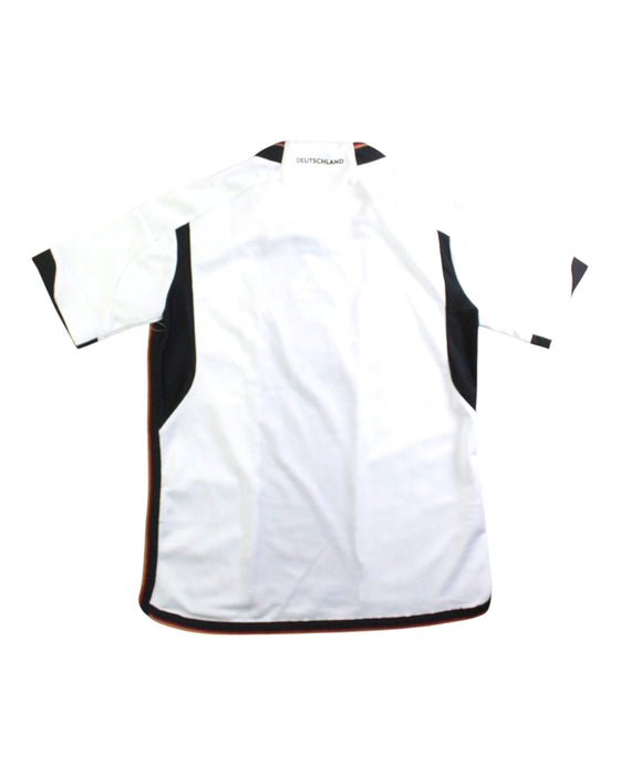 A White Active Tops from Adidas in size 10Y for boy. (Back View)