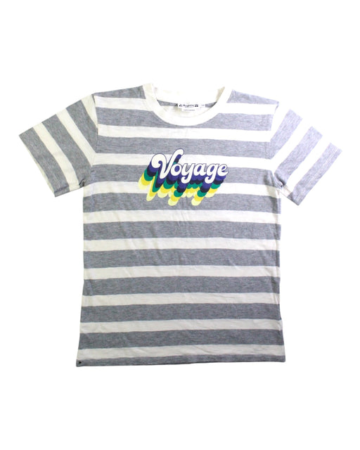 A Grey Short Sleeve T Shirts from Bonpoint in size 12Y for boy. (Front View)