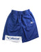 A Blue Active Shorts from Mizuno in size 10Y for boy. (Front View)