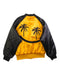 A Yellow Lightweight Jackets from Molo in size 10Y for boy. (Back View)