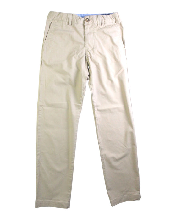 A Beige Casual Pants from Polo Ralph Lauren in size 10Y for boy. (Front View)